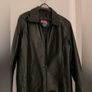 Leather jacket sz 2X
